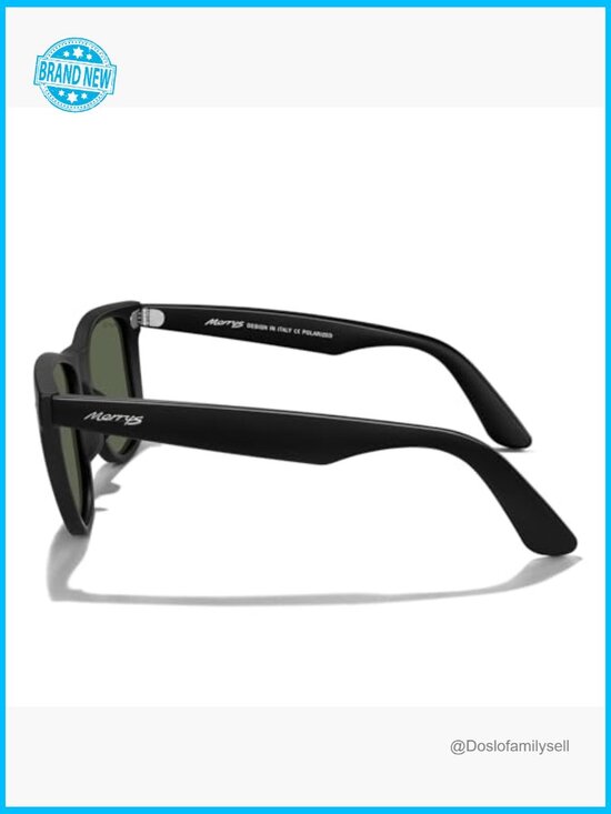 Retro Polarized Sunglasses Classic Square Shape Designer UV400 Sun Glasses main image 6